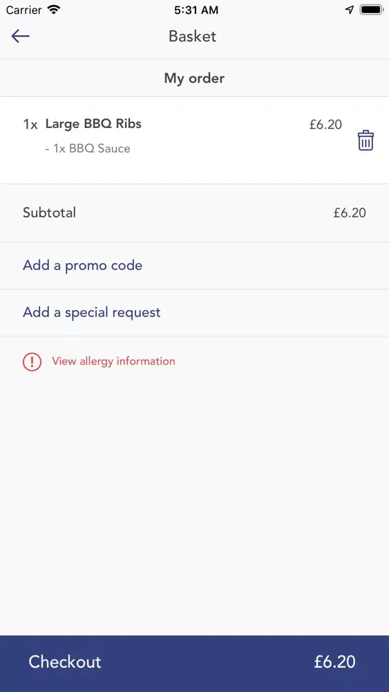 Captures d'écran de Oriental Express App