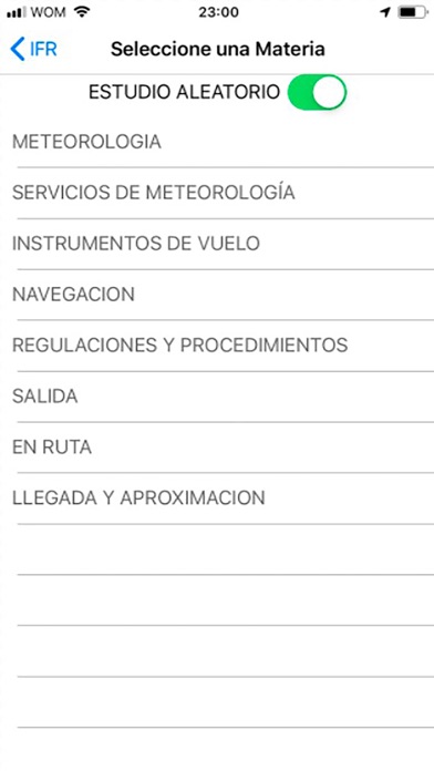 Preparate IFR Examen DGAC Peru Screenshots