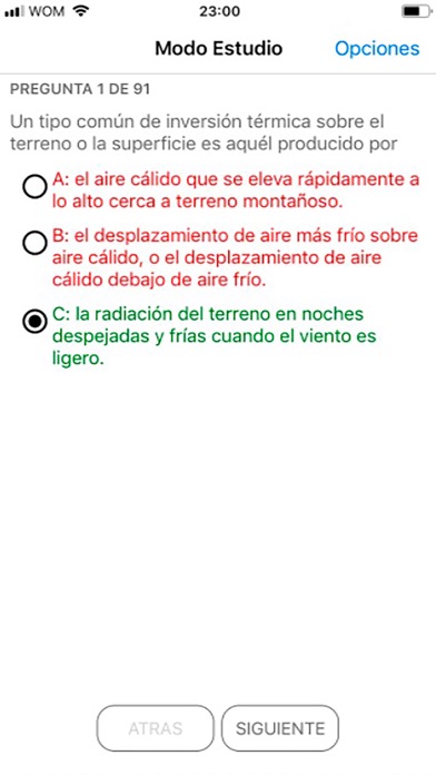 Preparate IFR Examen DGAC Peru Screenshots