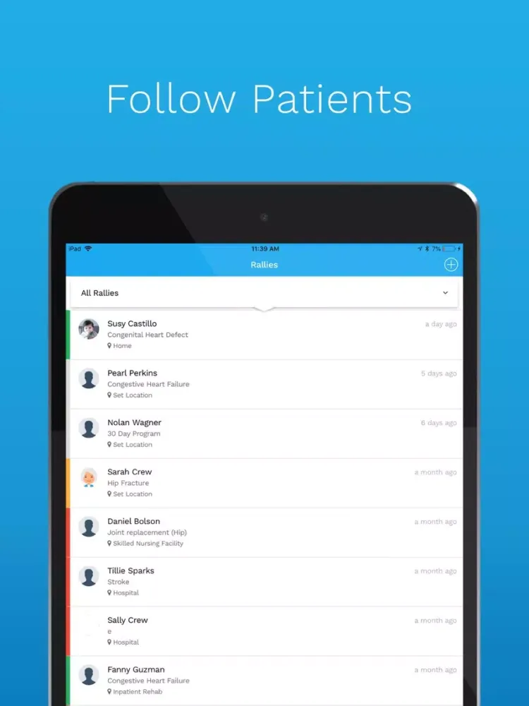 Capturas de pantalla de enTouch by Prepared Health iPad 