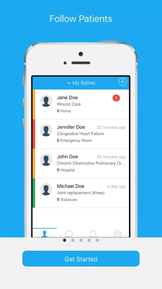 Capturas de pantalla de enTouch by Prepared Health
