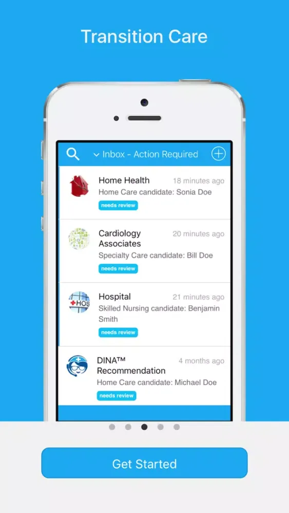 Capturas de pantalla de enTouch by Prepared Health