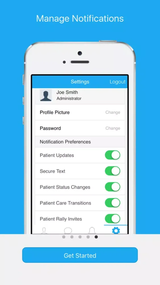 Capturas de pantalla de enTouch by Prepared Health