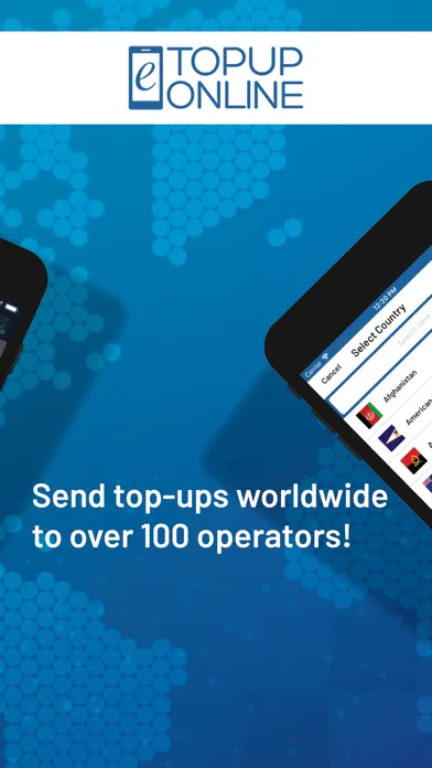eTopUpOnline: Global Recharge スクリーンショット