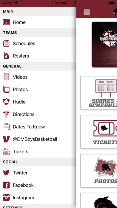 Desert Mountain Basketball Screenshots