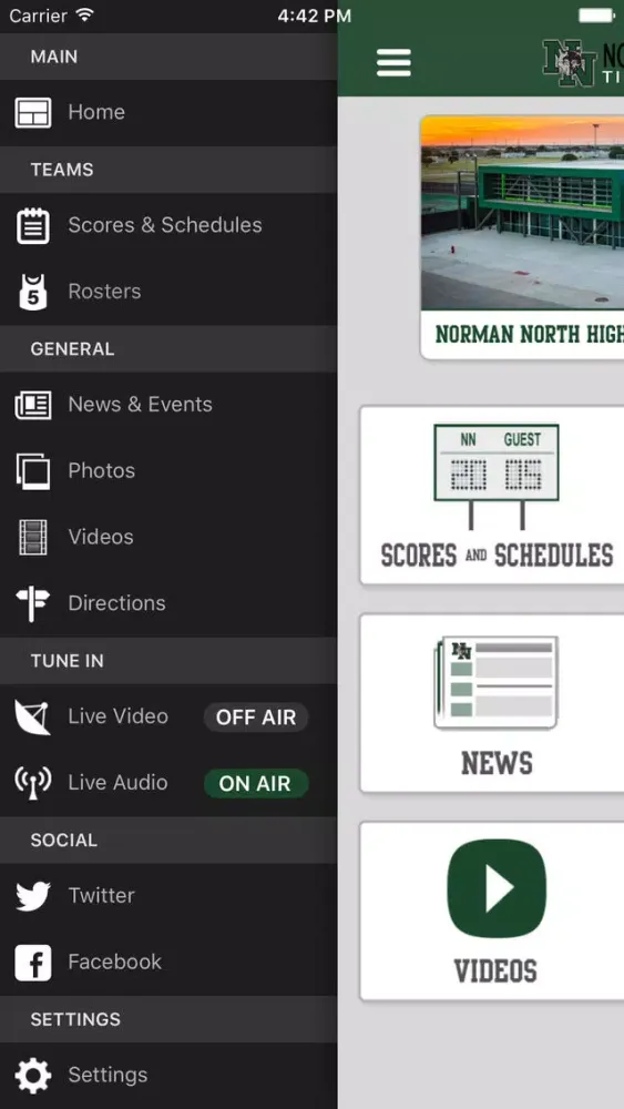Скриншоты Norman North Athletics