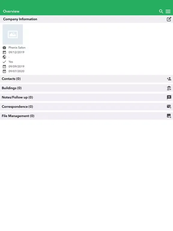 Preperp iPad  스크린샷