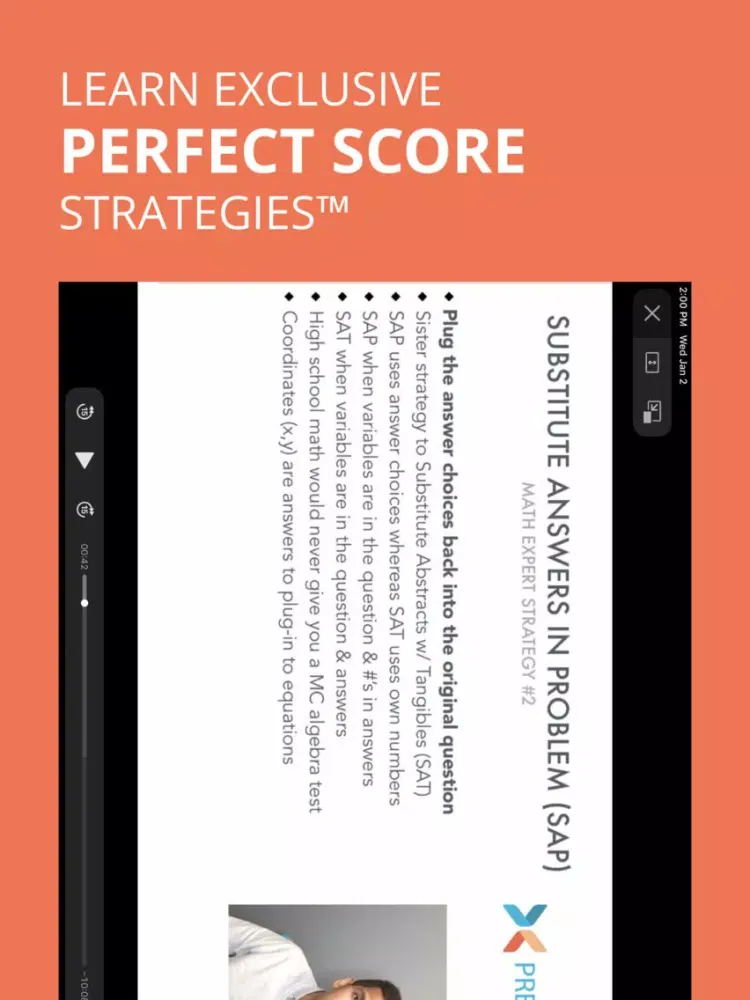SAT Prep Course: Prep Expert iPad  स्क्रीनशॉट