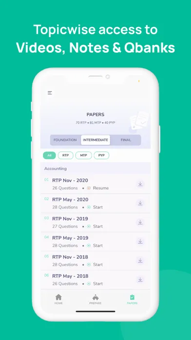OnePrep Screenshots