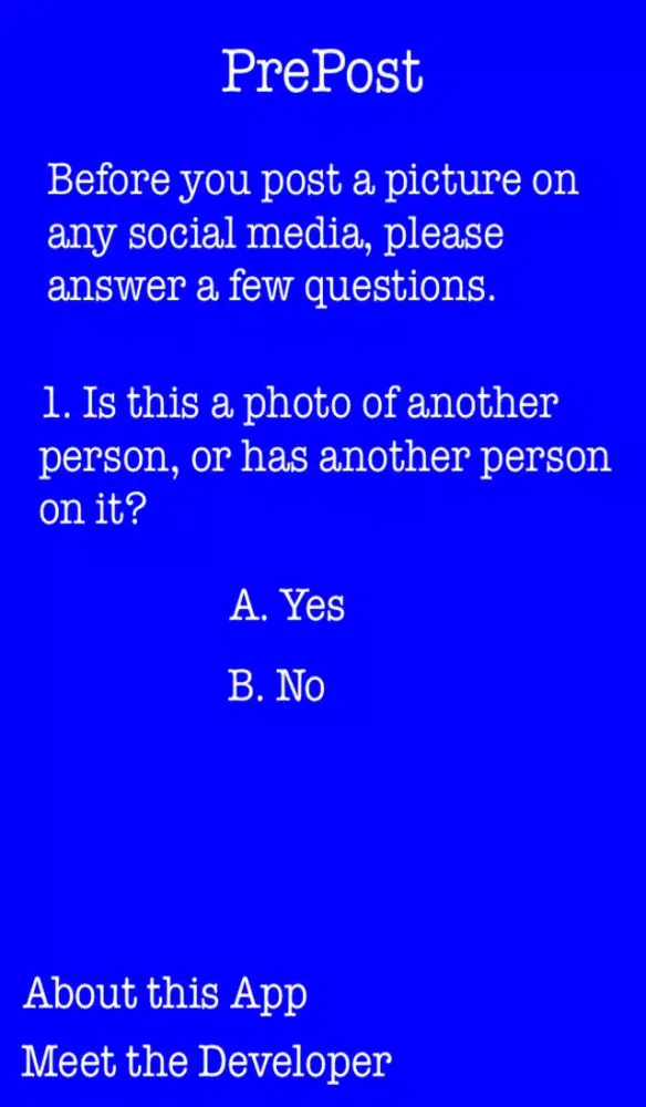 Captures d'écran de PrePost - Is Your Photo Appropriate?
