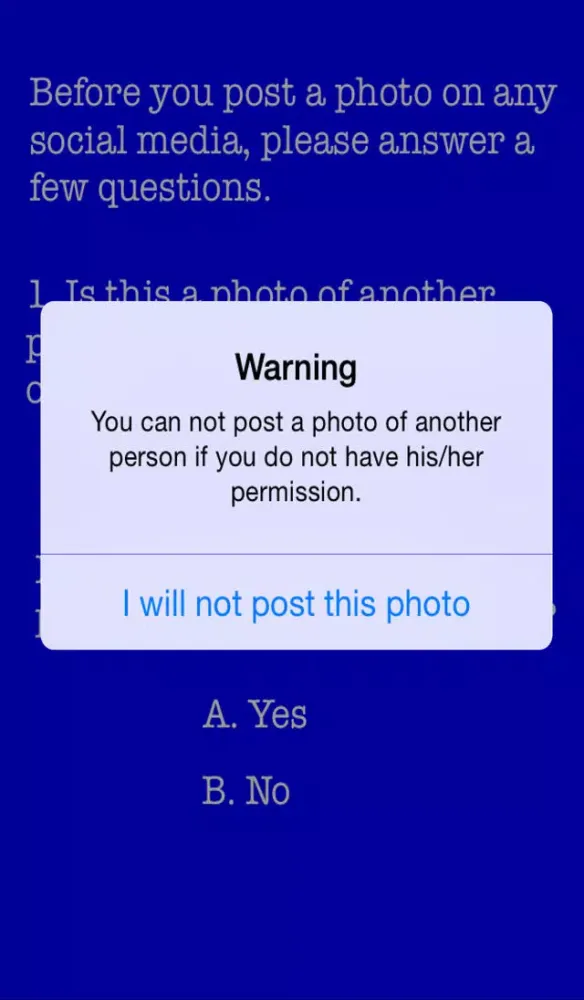 Captures d'écran de PrePost - Is Your Photo Appropriate?