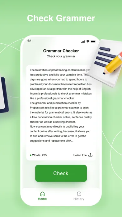 Grammar Checker-Prepostseo سکرین شاٹس