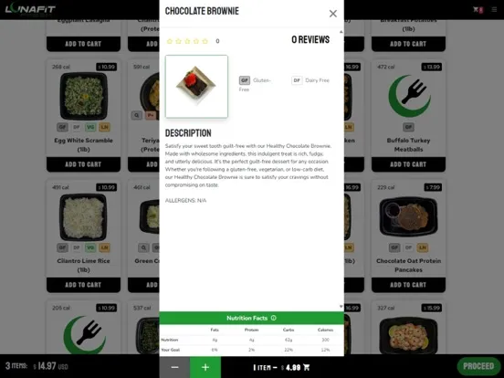 LunaFit Fresh iPad  Screenshots