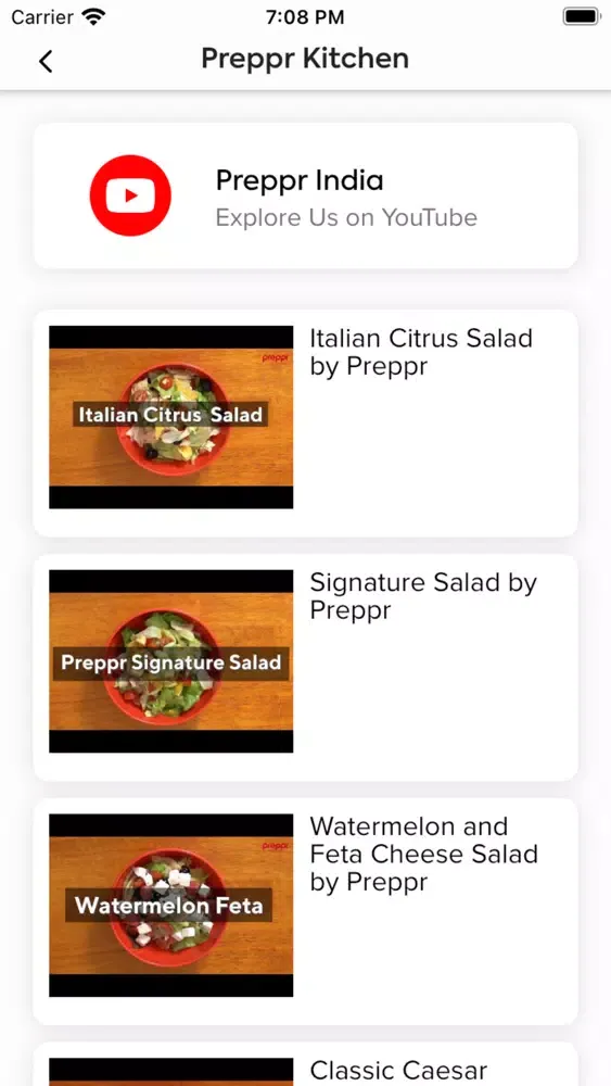 Preppr स्क्रीनशॉट