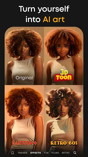 PREQUEL AI Filter Photo Editor Screenshots