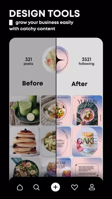 Ảnh chụp màn hình của Artique: Design Ad, Logo Maker