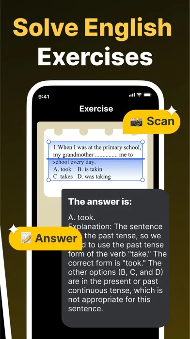 Ask English AI Homework Helper應用截圖