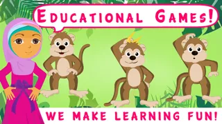 Tangkapan layar Education Hero Kids - Help Hannah with counting numbers and sorting and Harris needs your help with math and colors in their preschool adventure!