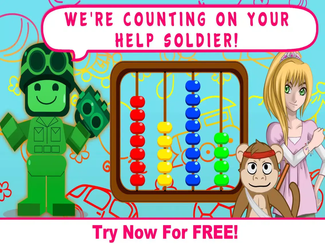 Preschool Toy Store - Free Educational Games for Toddlers & Kindergarten Children to teach Counting Numbers, Sorting, Math and Colors! iPad  Screenshots