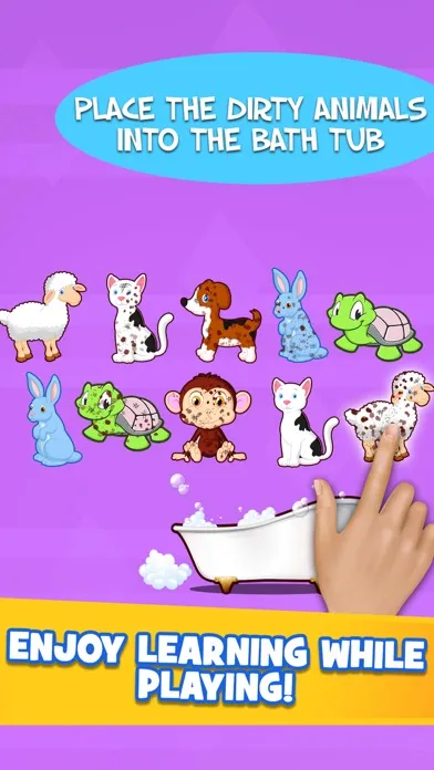 Ảnh chụp màn hình của Kids ABC Shapes Toddler Learning Games Free
