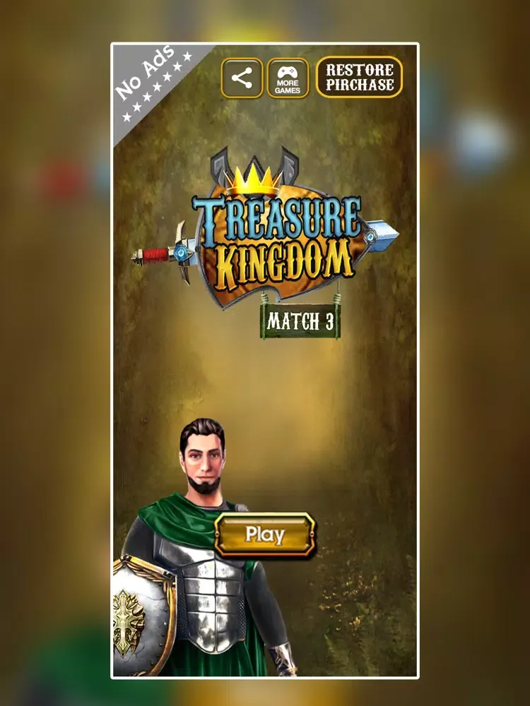 Capturas de tela do Empires of Match 3 World iPad 