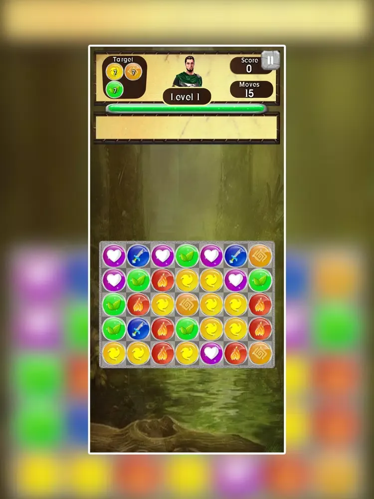 Capturas de tela do Empires of Match 3 World iPad 