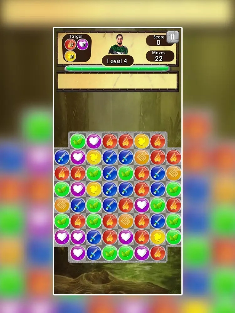 Capturas de tela do Empires of Match 3 World iPad 