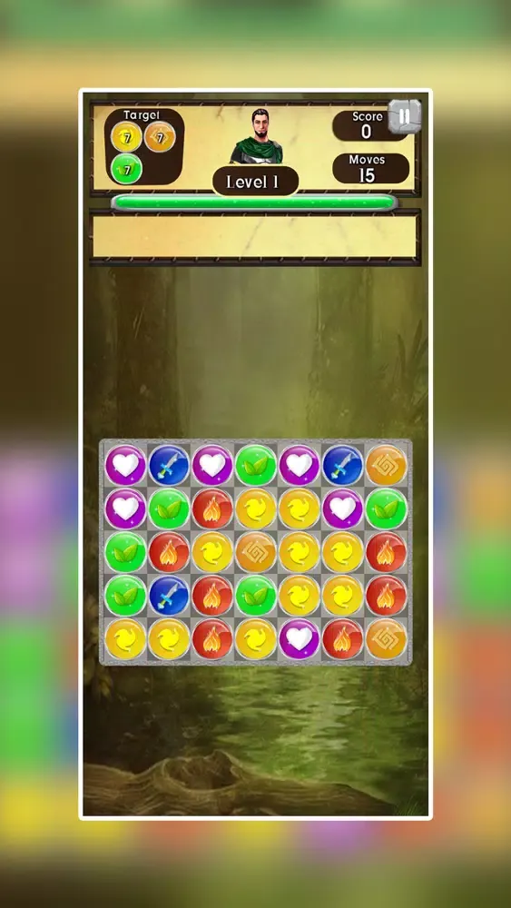 Capturas de tela do Empires of Match 3 World