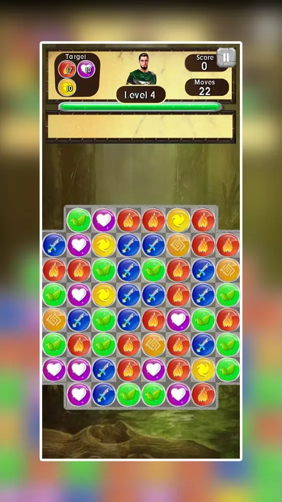 Capturas de tela do Empires of Match 3 World