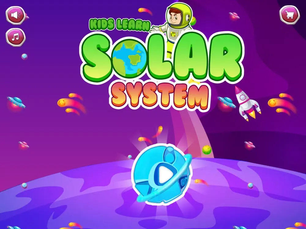Tangkapan skrin Kids Learn Solar System iPad 