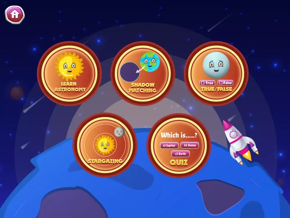 Tangkapan skrin Kids Learn Solar System iPad 