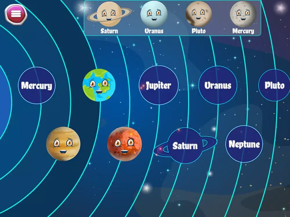 Tangkapan skrin Kids Learn Solar System iPad 