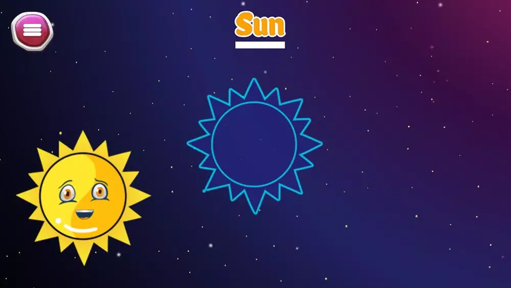 Tangkapan skrin Kids Learn Solar System
