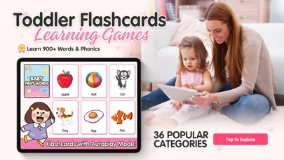 Toddler Flashcards for Kids 스크린샷