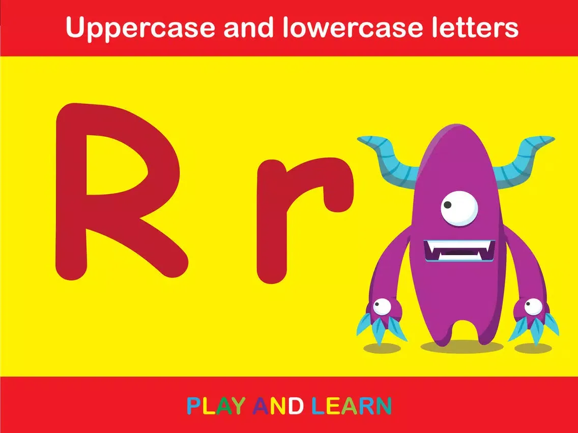 Captures d'écran de ABC Monster School write and read for toddlers homeschooling iPad 
