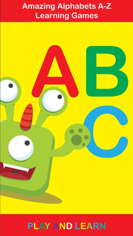 Captures d'écran de ABC Monster School write and read for toddlers homeschooling