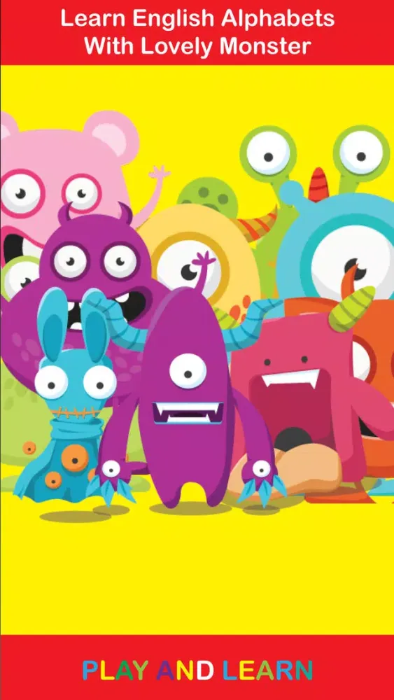 Captures d'écran de ABC Monster School write and read for toddlers homeschooling