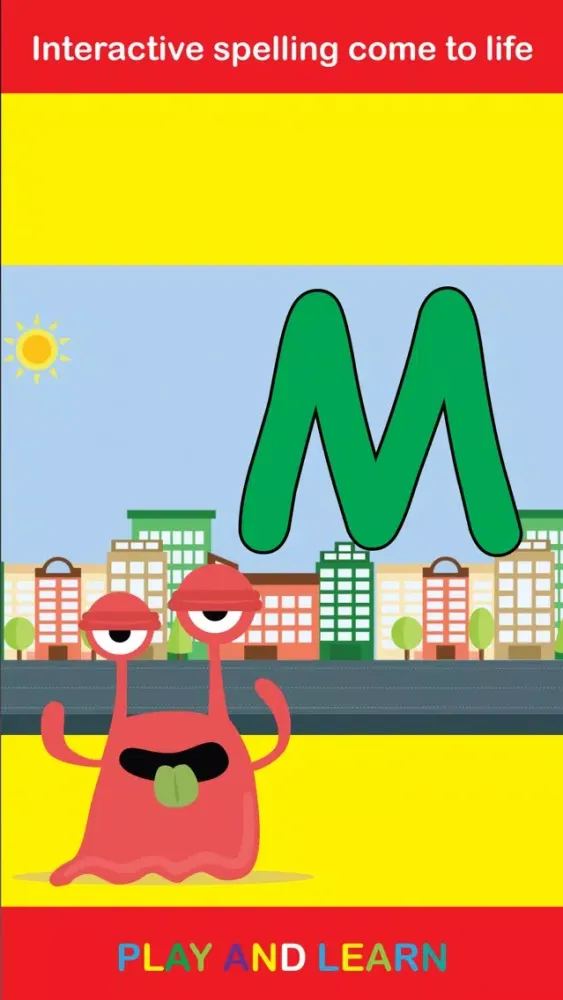 Captures d'écran de ABC Monster School write and read for toddlers homeschooling