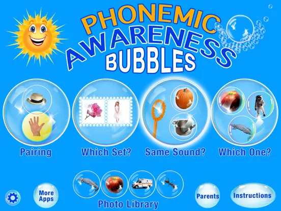 تصاویر PHONEMIC AWARENESS BUBBLES iPad 