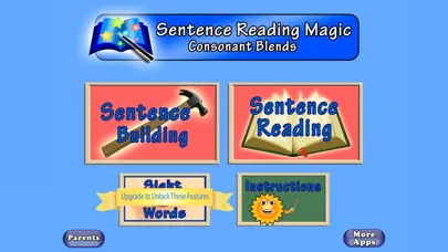 Скриншоты SENTENCE READING MAGIC 2-Reading with Consonant Blends