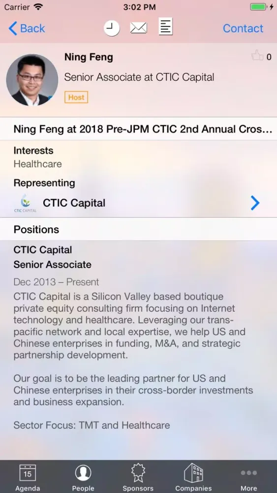 Tangkapan layar CTIC Converge