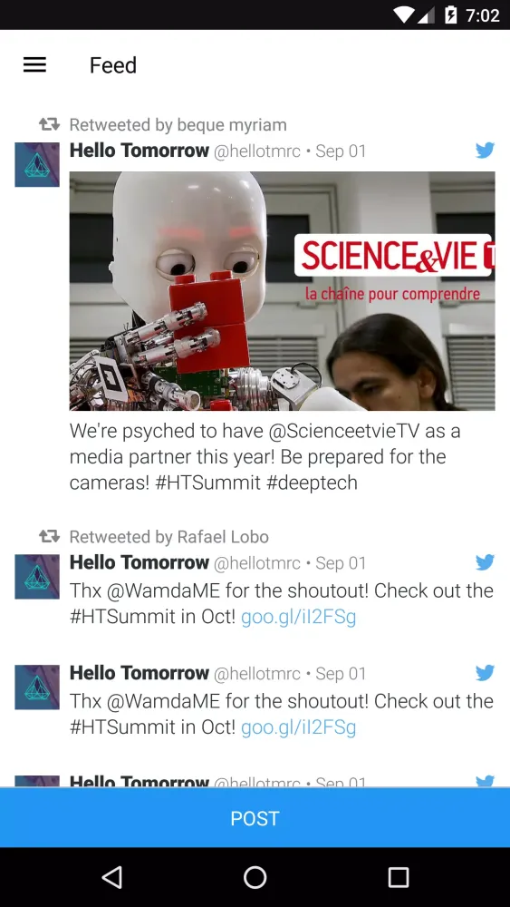 Screenshot di Hello Tomorrow Global Summit