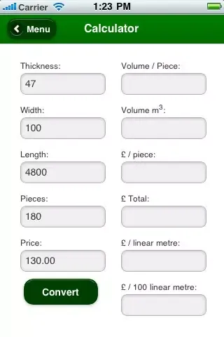 BSW Timber Calculator Ekran Görüntüleri