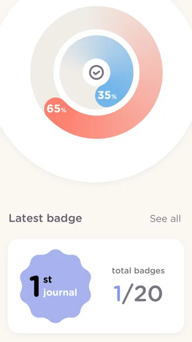 present - mindfulness journal Screenshots