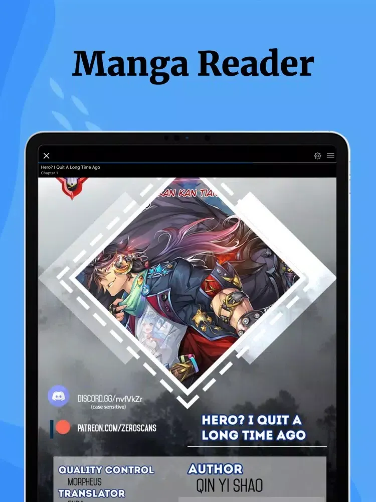 ภาพหน้าจอของ Manga Reader - Top Manga World iPad 