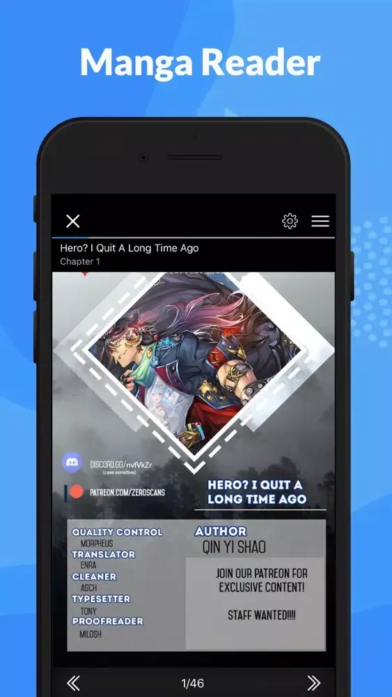 ภาพหน้าจอของ Manga Reader - Top Manga World