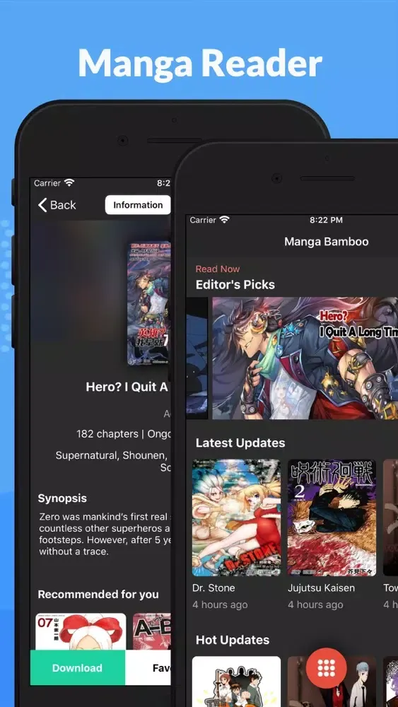 ภาพหน้าจอของ Manga Reader - Top Manga World