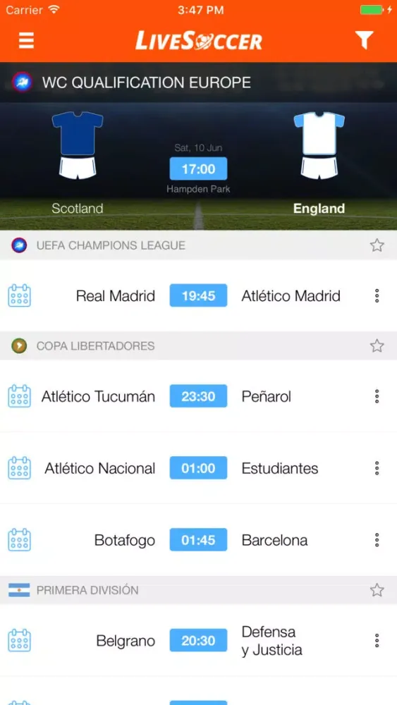 صور LiveSoccer - Football Scores