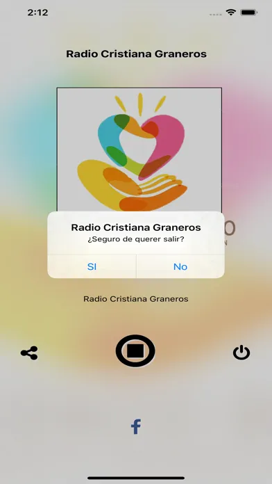 Capturas de tela do Radio Cristiana Graneros