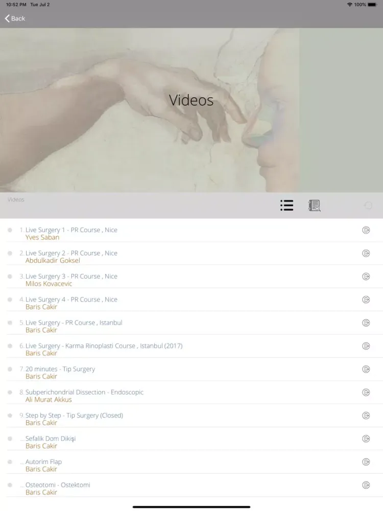 صور Preservation Rhinoplasty iPad 